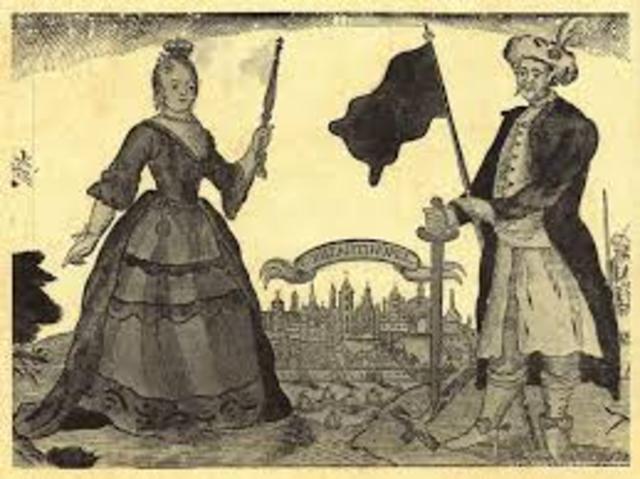 The Ottoman Empire is Defeated by Russia's Cathrine the Great