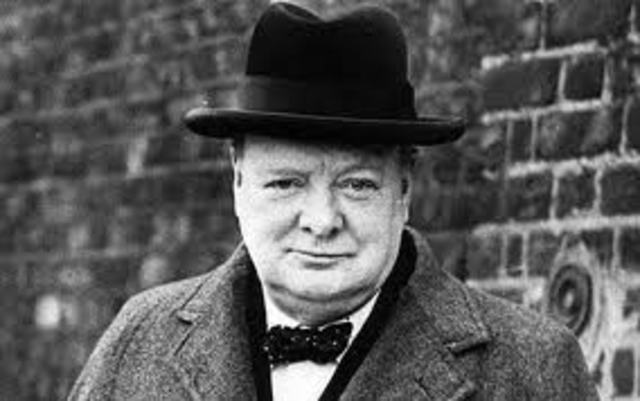 winston churchill comes to power in England