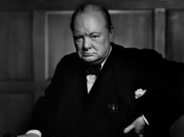 Winston Churchill Comes to power in England
