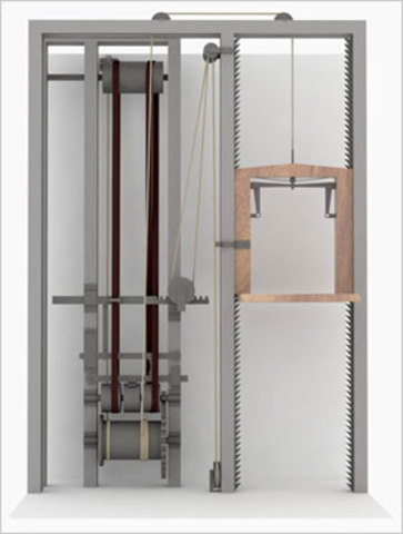 Elisha Otis invents elevator safety brake