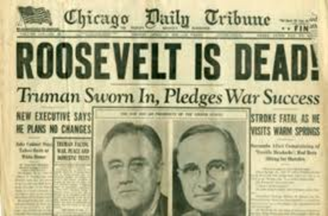 Death of FDR