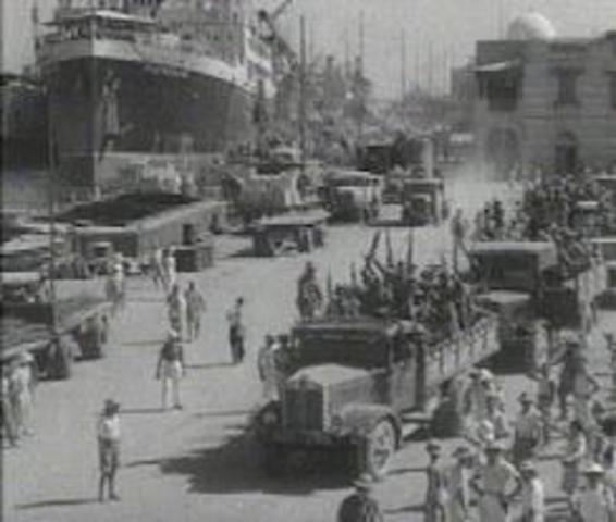 Italy invades Ethiopia