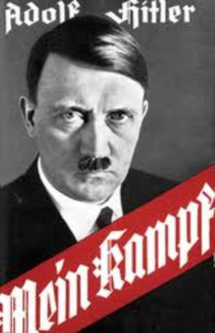 Hitlers book Mein Kampf is published