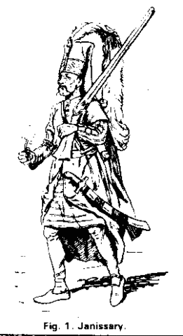 Janissary corps was abolished.