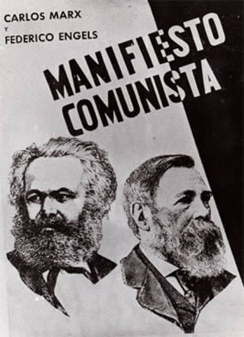 PUBLICACIÓN DEL MANIFIESTO COMUNISTA