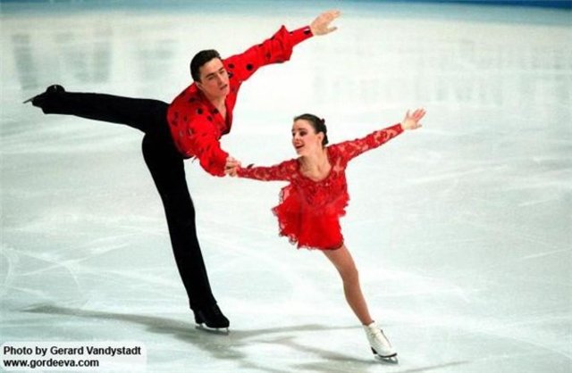 Фигурное катание,танцевальные пары.