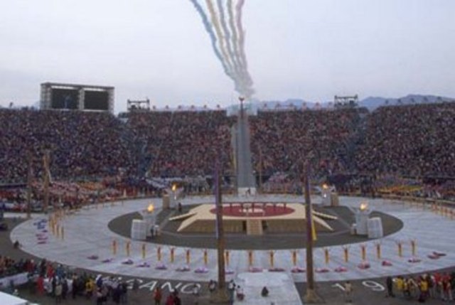 Церемония открытия XVIII зимних Олимпийских игр