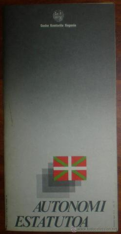 ESTATUTO VASCO DE AUTONOMIA