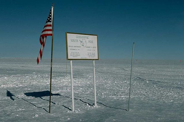 R.Amundsen jõudis esimesena lõunapoolusele