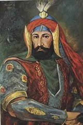 Mehmed the 2nd becomes sultan