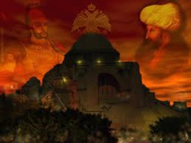 Mehmed II begins to build his palace