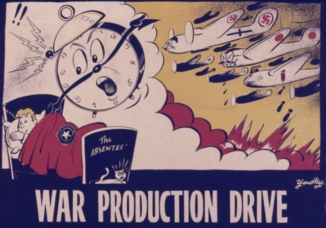 Roosevelt creates the War Production Board to coordinate mobilization