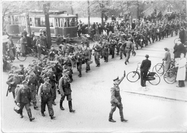 German Troops Invade Denmark and Norway