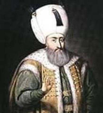 Suleyman the 1st reigns