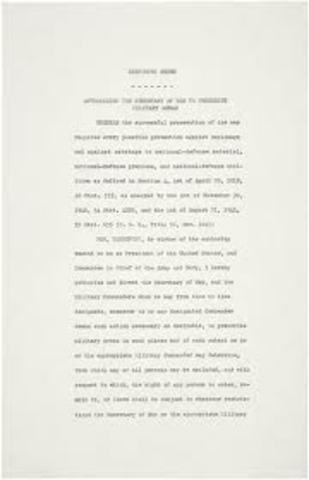 FDR signs Executive order 9066, beginning Japanese internment