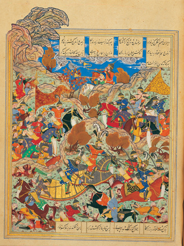 Timur defeats both the Ottoman Empire and the Mamluk Sultanate of Egypt