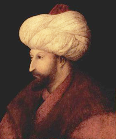 Mehmed II reins over the empire for over 30 years.