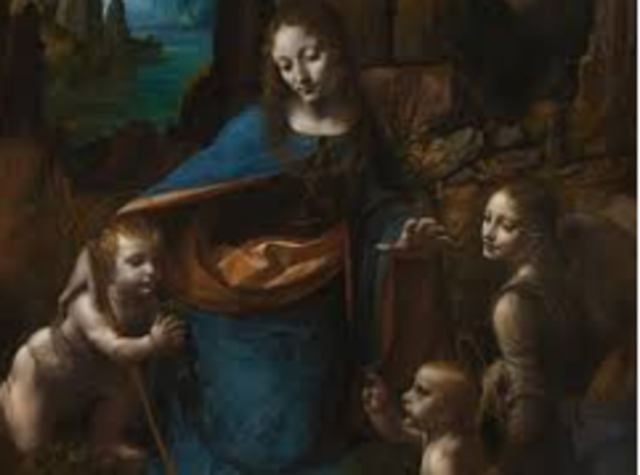 Leonardo Paints the 1st Version of The Virgin of the Rocks