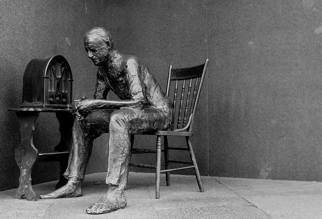 30's - 40's Radio provided people an escape.