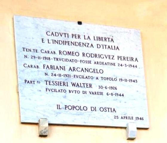 Morte di Walter TESSIERI