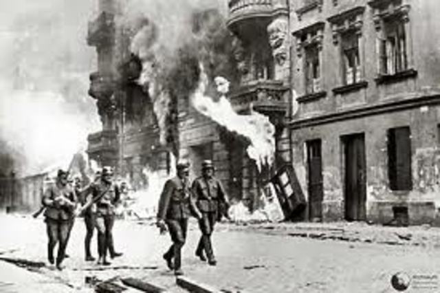 Start of the Warsaw Uprising