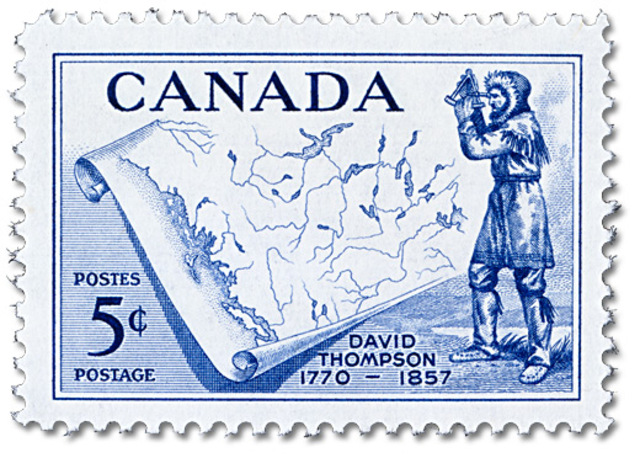 David Thompson Maps Canada