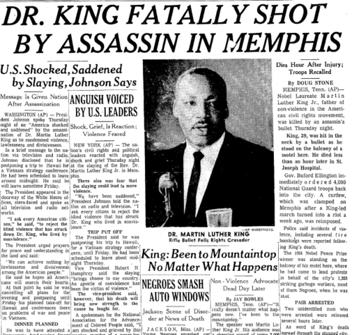 Martin Luther King Assassination