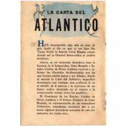 La Carta del Atlántico