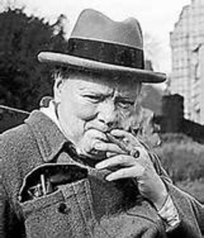 Winston Churchill Comes to power in England