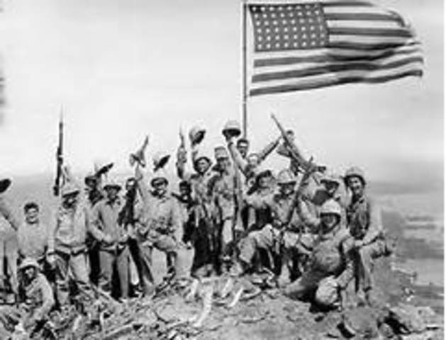 US victory at Iwo Jima