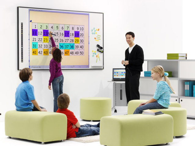 Eno Presentation Boards teacher training.