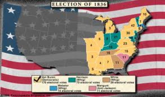 Election of Martin Van Buren