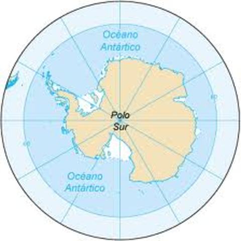 Por primera vez el hombre llega al Polo Sur al mando del noruego Roald Amundsen