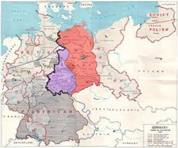 Germany border was established