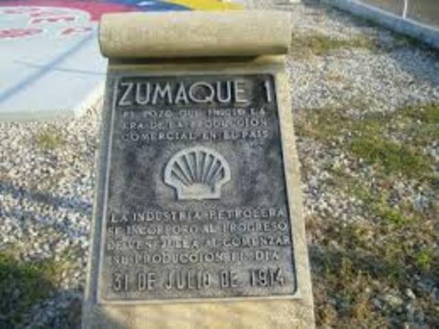 Brota petróleo del primer pozo comercial Zumaque1 en Venezuela