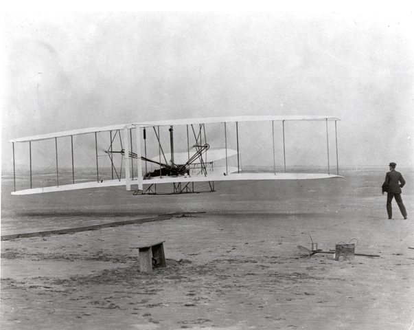 First Successful Airplane, Wright Brothers