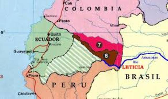 Colombia y Peru entran en conflicto limitrofe