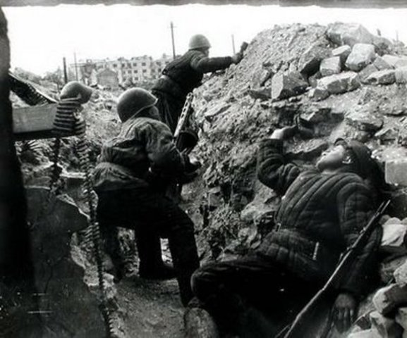 End of Battle of Stalingrad