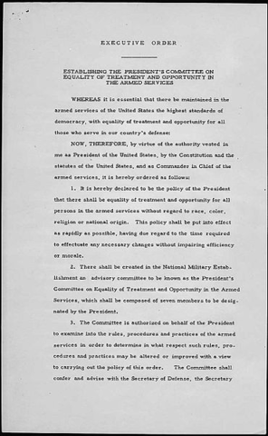 Executive Order 9981