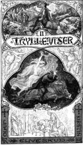 "Danmarks gamle folkeviser" udkom