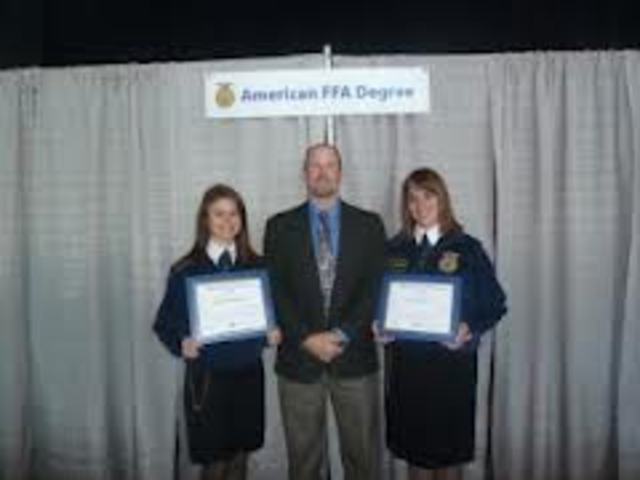 Girls were allowed in FFA