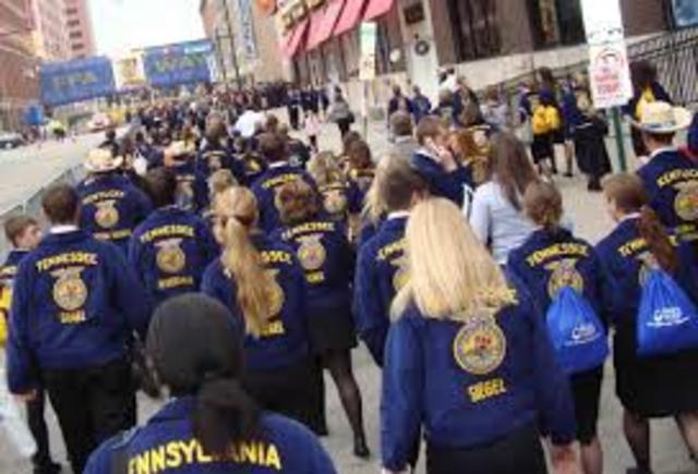 Changed from FFA to National FFA organization