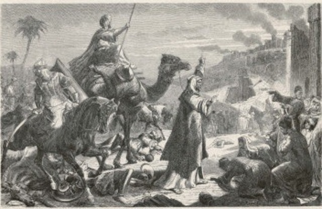 Umar was stabbed to death by a Persian prisoner of war