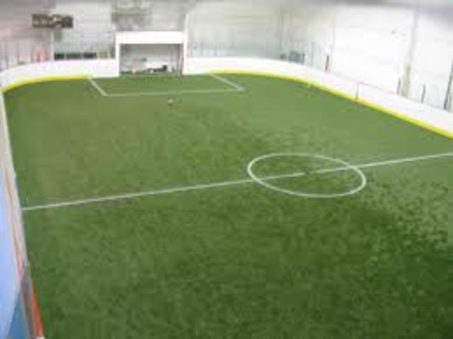played indoor soccer