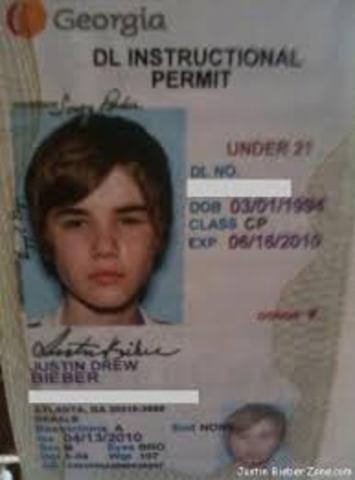 got my drivers permit