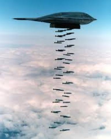 B-2 Bombers are developed in 1990's