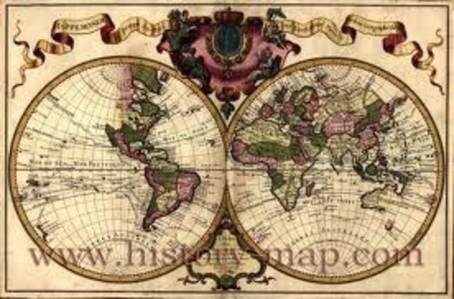 New map is made, naming the new continet America