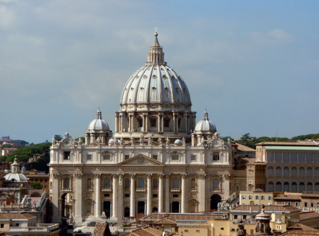 Michelangelo worked on St. Peter's Basilica