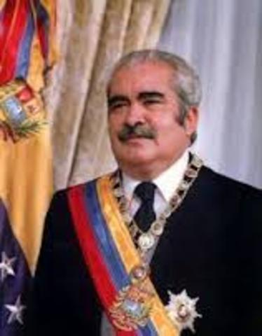 Luis Herrera Campins es elegido presidente de Venezuela