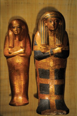 King Tut becomes a father